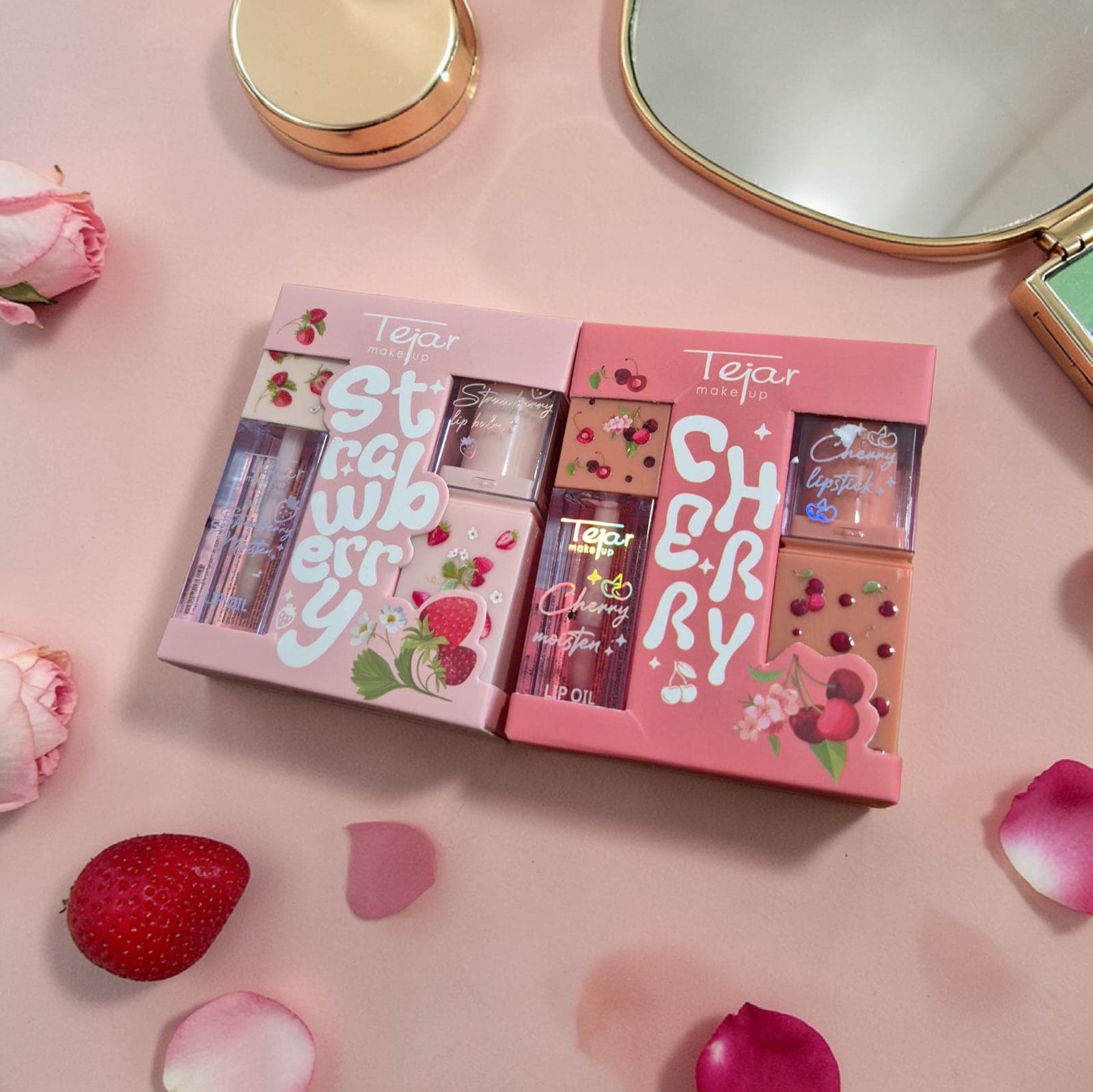 Kit Lip Oil + Bálsamo hidratante frutal